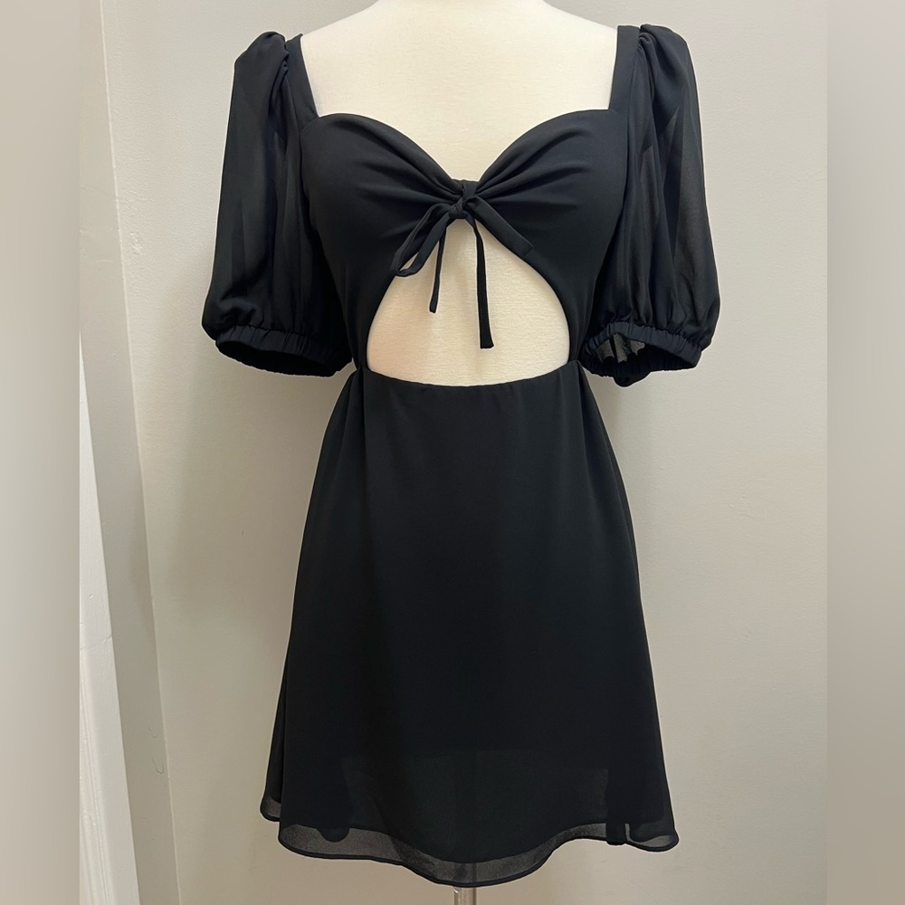 Stone Cold Fox Cut Out Mini Dress Black Size XS - Picture 9 of 11